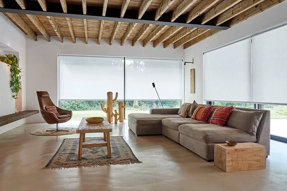 Sombra roller shades — Modern Loft